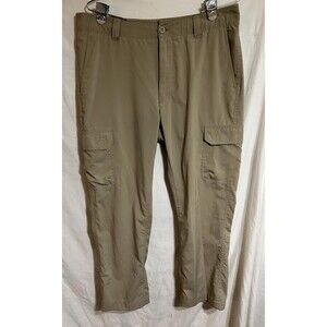 stretch comfort tactical cargo Pockets Khaki pants outdoor fishing hunting R1